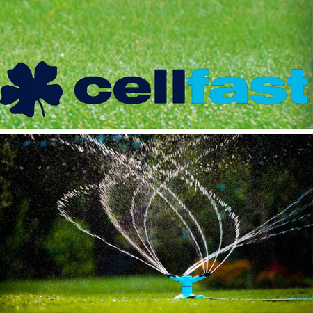 Zraszacz Obrotowy Ogrodowy Podstawa TWISTER BASIC CELLFAST