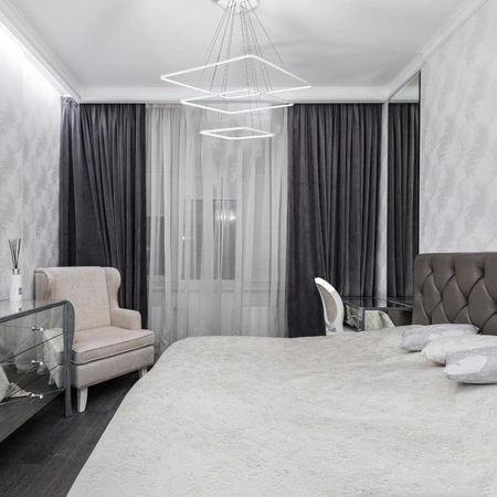 Lampa wisząca NIX biały kwadrat ramka 117W LED IP20 Metal i akryl styl nowoczesny minimalistyczny Milagro