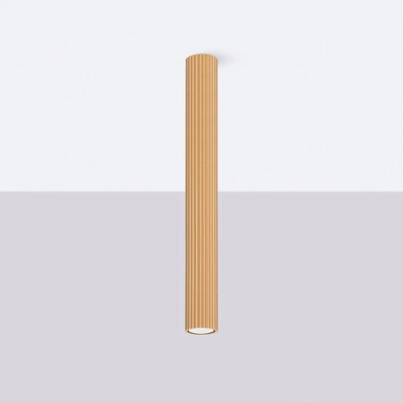 Lampa Sufitowa Reflektor Tuba Spot 1x GU10 Złota Karbon Deep Space SL.1553 Sollux