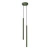 Lampa Wisząca Sufitowa Zwis Tuba Spot 2x G9 Oliwkowa Pastelo Ocean Green SL.1519 Sollux