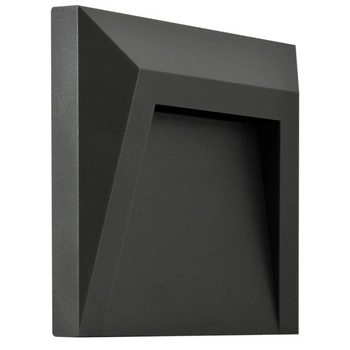 Lampa SCHODOWA OGRODOWA LED HOLDEN 1,5W Neutralna szara GOLDLUX (Polux)