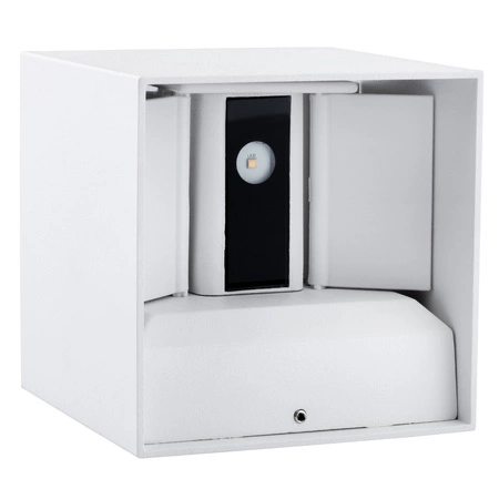 Kinkiet Ogrodowy LED Lampa Elewacyjna Zewnętrzna 2x3W 4000K Regulowana góra dół Biała