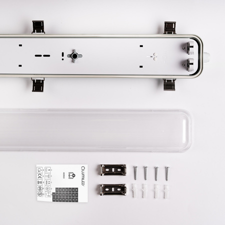 Oprawa Lampa Hermetyczna LED Pyłoszczelna 150cm T8 G13 IP65 HERSO Lumiled