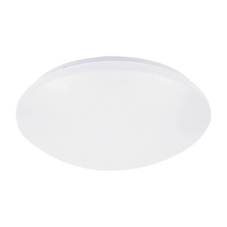 Plafon LED Lampa Sufitowa Oprawa Ścienna 12W 830lm 4000K Biały IP44 z Czujnikiem Ruchu i Zmierzchu Nowoczesny Lucas Rabalux