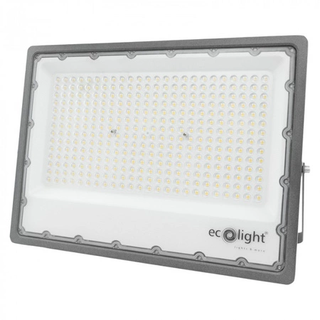 Naświetlacz LED Lampa Reflektor 300W 30000lm 4000K Neutralna IP65 Premium Line Ecolight