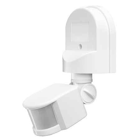 Czujnik Ruchu i Zmierzchu Światła Zewnętrzny 1200W Biały IP44 VL-SPW2W Videx