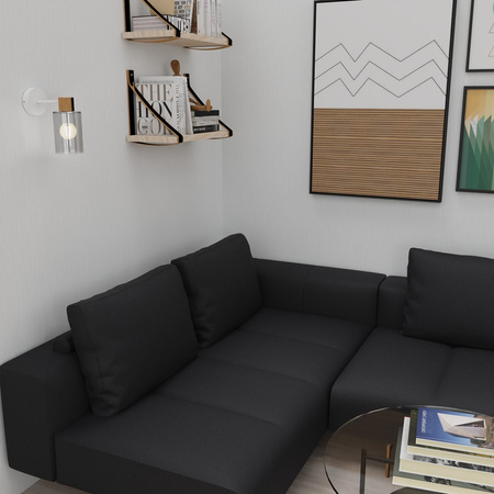 Lampa Ścienna Kinkiet MADERA 1xE27 Milagro