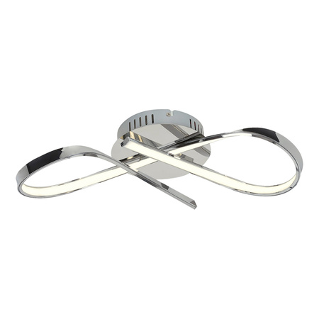 Lampa Sufitowa LED Natynkowa 20W 1600lm 4000K Chrom Nowoczesny Aniela Rabalux