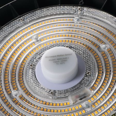 Oprawa Przemysłowa High-Bay LED Ściemnialna 150W 25500lm 4000K Neutralna 90° IP65 IK08 Okrągła Szara HB KANLUX