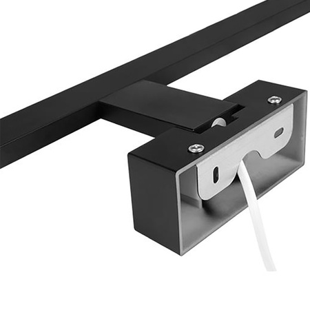 KINKIET ŁAZIENKOWY BESTA LED 12W 4000K 50CM IP44 CZARNY
