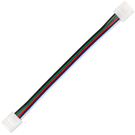 Złączka do taśmy LED 5PIN RGB+W 2-stronna z przewodem 10mm