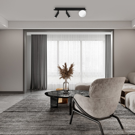 Lampa Sufitowa SIRIO 3xG9 Milagro