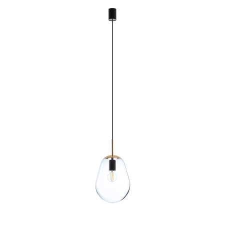 Lampa Sufitowa Wisząca E27 Szklany Klosz Nowoczesna PEAR S 8673 Nowodvorski