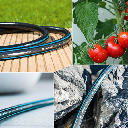 Wąż Ogrodowy do Wody 6 Warstwowy z Oplotem 3/4" 20m Mocny HOBBY ATS2 CELLFAST