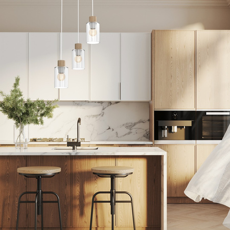 Lampa Wisząca Sufitowa MADERA 3xE27 Milagro