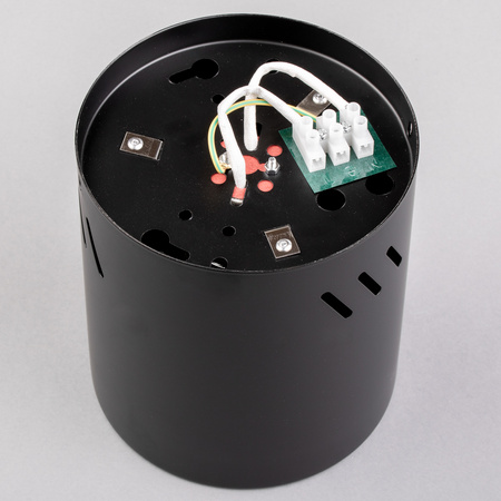 Oprawa Sufitowa Natynkowa Stała Okrągła APUS 10 Spot TUBA Czarna E27