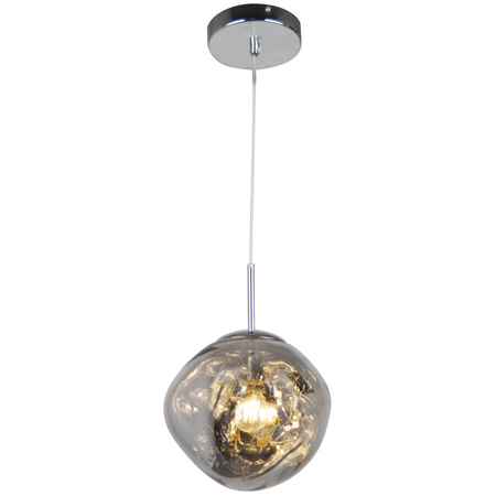 Lampa Sufitowa Wisząca Zwis E27 Chrom Parma Sanico Goldlux