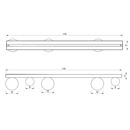 Lampa Sufitowa BIBIONE Złota 5xG9 Milagro