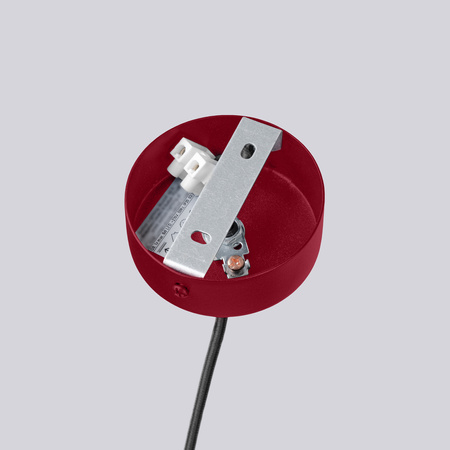 Lampa Wisząca Żyrandol 6x G9 Aluminiowa Burgund Halo French Sky SL.1837 Sollux