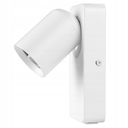 Kinkiet Ścienny Lampa Natynkowa do Czytania GU10 USB Biały Matowy Timo Masterled