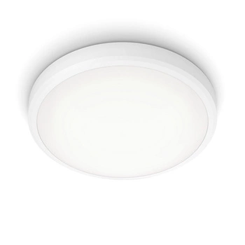 Plafon LED Lampa Sufitowa Natynkowa DORIS 17W 4000K IP44 31cm Biały PHILIPS