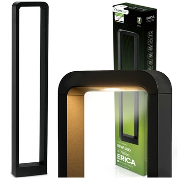Lampa Ogrodowa Słupek Zewnętrzny Stojący LED 10W ERICA 80cm LUMILED