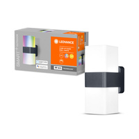Kinkiet ogrodowy LED INTELIGENTNY 13,5W RGB+W Ciemny szary SMART+ WiFi CUBE LEDVANCE