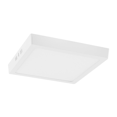 Oprawa Sufitowa Natynkowa LED Biała Kwadrat 18W 1400lm 4000K Neutralna ECOLIGHT