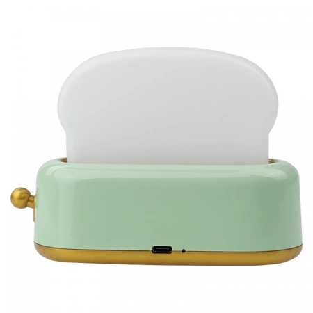 Lampka Nocna Dziecięca LED 1.2W 3000K Ciepła USB Akumulatorowa 800mAh Zielona TOSTER MARY'S