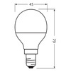 Żarówka LED PCR E14 P45 4.9W = 40W 470lm 4000K 200° Eco Recykling Neutralna LEDVANCE