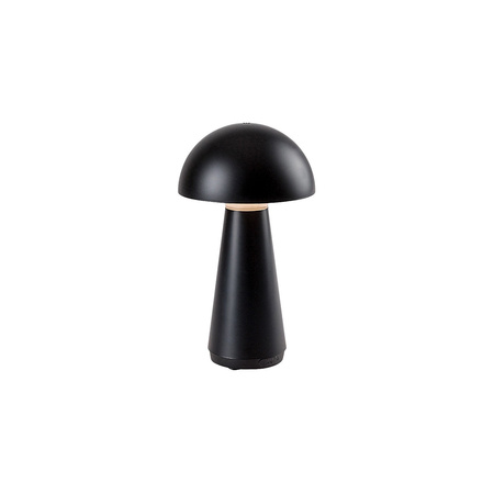 Lampa Stołowa Biurkowa Nocna Dekoracyjna 3W 130lm 3000K Ściemnialna IP44 Czarny Nowoczesny Ishtar Rabalux