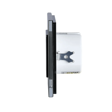 Czujnik Ruchu Mikrofalowy 180° IP20 CZARNY Dopuszkowy Ścienny Nastawny V-TAC