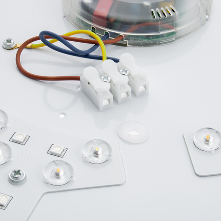 PLAFON LED 50cm lampa sufitowa okrągła RGBW 3000K-6500K + pilot GŁOŚNIK BLUETOOTH