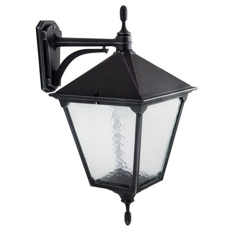 Lampa Ogrodowa Zewnętrzna Elewacyjna KINKIET LED Retro Kwadratowe K 3012/1/BD KW E27 Su-Ma