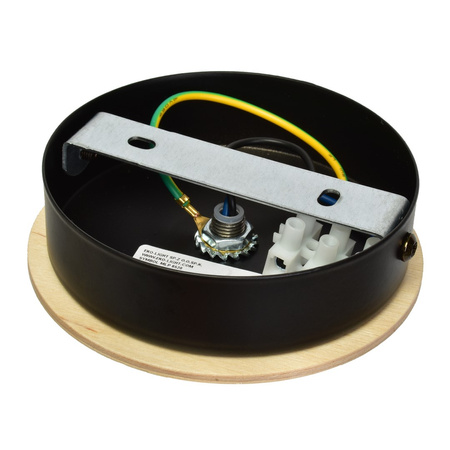 Kinkiet w stylu skandynawskim lampa ścienna MiLAGRO DAMA 1x E27 Drewno + metal