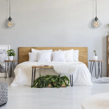 Lampa Wisząca Sufitowa NORMAN Czarna 1xE27 Milagro