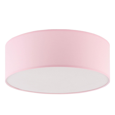 Lampa Sufitowa Plafon Oprawa RONDO KIDS PINK Okrągła Biało-Różowa 38cm 15W 4xE27 3228 TK Lighting