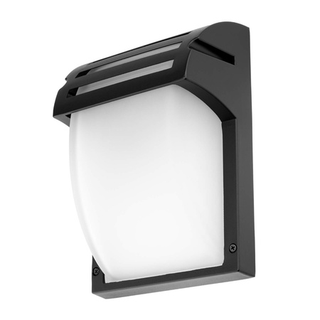 Lampa Ogrodowa Kinkiet Elewacyjny KALIO E27 IP54 Czarna