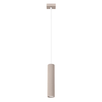 Lampa Wisząca Sufitowa GU10 Aluminiowa Taupe Karbon Deep Space SL.1759 Sollux