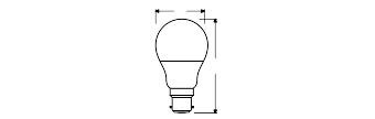 Żarówka LED A60 B22d 9.7W = 60W 806lm 2700K RGBW 200° Ściemnialna Pilot Retrofit Filament Osram