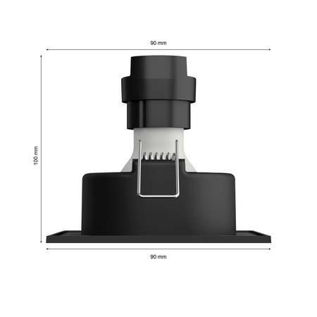 Oprawa Podtynkowa Wpuszczana LED 4.2W 400lm IP20 White and Color Ambiance RGB + TW Biała Inteligentna SMART Zigbee Bluetooth Centura Philips HUE