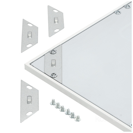 Panel LED Natynkowy 40W 4000lm 4000K 120° Neutralny Kaseton Biały 60x60cm Davro Kobi