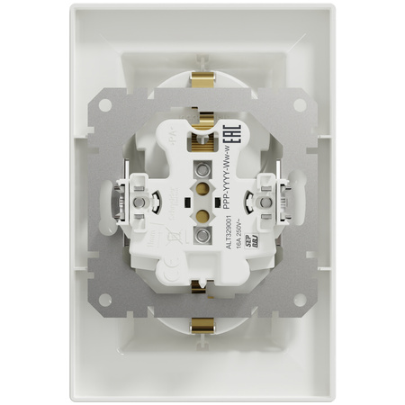 Gniazdo Podwójne SCHUKO 2x 2P+E z Ramką SCHNEIDER ASFORA