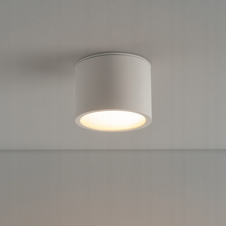 Oprawa Natynkowa LED GRANDI Halogenowa Sufitowa GX53 IP54 Tuba Okrągła Biała