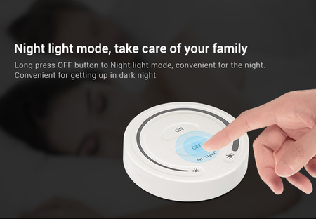 PILOT Panel naścienny ŚCIEMNIACZ 1-strefowy MONO Mi-Light - FUT087