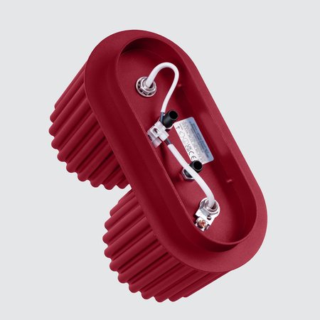 Oprawa Natynkowa 2x GU10 Aluminiowa Burgund Aura Deep Space SL.1820 Sollux