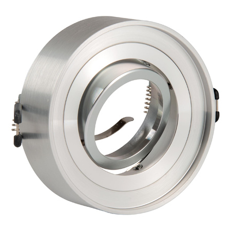 Oprawa Podtynkowa Punktowa Spot MR16 Srebrna 12V GAJA Sanico Goldlux