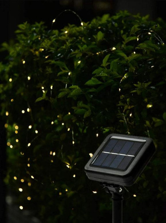 Girlanda Solarna Ogrodowa 7x LED Ozdobne Punkciki Świetliki ORNIS LUMILED
