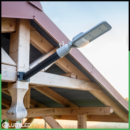 Lampa Uliczna LED LUXOS2 Przemysłowa Oprawa Drogowa 50W 7000lm 4000K IP65 ALS LUMILED