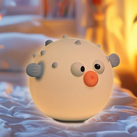 Lampka Dekoracyjna LED Rozdymka 1W 3000K RGBW Niebieski Ściemnialna Heli Sanico Goldlux